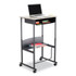SAFCO PRODUCTS 1210BL Carpet Casters for AlphaBetter Desks, 2.5" Wheel, Black, 4/Set