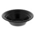 PACTIV EVERGREEN CORPORATION YTKB00040000 Placesetter Deluxe Laminated Foam Dinnerware, Bowl, 4 oz, Black 1,250/Carton