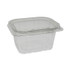 PACTIV EVERGREEN CORPORATION TEHL5X416 EarthChoice Tamper Evident Recycled Hinged Lid Deli Container, 16 oz, 5.37 x 4.5 x 2.62, Clear, Plastic, 304/Carton