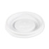 DART SOLO® VL34R0007 Polystyrene Vented Hot Cup Lids, Fits 4 oz Cups, White, 100/Pack, 10 Packs/Carton