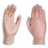 AMMEX CORPORATION X3® by GPX342100 Industrial Vinyl Gloves, Powder-Free, Small, 3 mil Thick, 9.5" Long, Clear, 100/Box, 10 Boxes/Carton