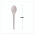 ECO-PRODUCTS,INC. EP-S013 Plantware Compostable Cutlery, Spoon, Plastic, Pearl White, 50/Pack, 20 Pack/Carton