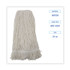 BOARDWALK 424RCT Pro Loop Web/Tailband Wet Mop Head, Rayon, 24 oz, White, 12/Carton