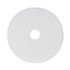 BOARDWALK 4014 WHI Polishing Floor Pads, 14" Diameter, White, 5/Carton