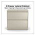 ALERA HLF3029PY Lateral File, 2 Legal/Letter-Size File Drawers, Putty, 30" x 18.63" x 28"