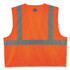 TENACIOUS HOLDINGS, INC. ergodyne® 21117 GloWear 8220Z Class 2 Standard Mesh Zipper Vest, Polyester, 2X-Large/3X-Large, Orange