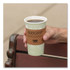 ECO-PRODUCTS,INC. EG-2000 EcoGrip Hot Cup Sleeves - Renewable and Compostable, Fits 12, 16, 20, 24 oz Cups, Kraft, 1,300/Carton