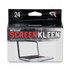 READ/RIGHT RR1217 Notebook ScreenKleen Pads, Cloth, 7 x 5, White, 24/Box