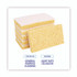 BOARDWALK 16320 Light-Duty Scrubbing Sponge, Individually Wrapped, 3.6 x 6.1, 0.7" Thick, Yellow/White, 20/Carton