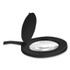 ALERA LEDM765B Clamp-On, 3 Diopter LED Desktop Magnifier, 6.88w x 16.63d x 16.75h, Black