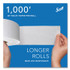 KIMBERLY-CLARK PROFESSIONAL Scott® 07805 Essential JRT Jumbo Roll Bathroom Tissue, Septic Safe, 2-Ply, 3.55" x 1,000 ft, White, 12 Rolls/Carton