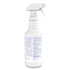 DIVERSEY 04743 Virex TB Disinfectant Cleaner, Lemon Scent, Liquid, 32 oz Bottle, 12/Carton