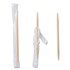 AMERCAREROYAL RM115 Cello-Wrapped Round Wood Toothpicks, Mint, 2.5", Natural, 1,000/Box, 15 Boxes/Carton