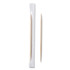 AMERCAREROYAL RM115 Cello-Wrapped Round Wood Toothpicks, Mint, 2.5", Natural, 1,000/Box, 15 Boxes/Carton