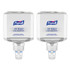 GO-JO INDUSTRIES PURELL® 709902CT VF PLUS Hand Sanitizer Gel, 1,200 mL Refill Bottle, Fragrance-Free, For ES8 Dispensers, 2/Carton