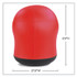 SAFCO PRODUCTS 4760RV Zenergy Swivel Ball Chair, Backless, Supports Up to 250 lb, Red Vinyl