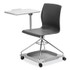 NATIONAL PUBLIC SEATING NPS® COGO10 CoGo Mobile Tablet Chair, Supports Up to 440 lb, 18.75" Seat Height, Black Seat, Black Back, Chrome Frame