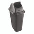 RUBBERMAID COMMERCIAL PROD. 306600BK Rectangular Free-Swinging Plastic Lids, Black