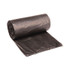 BOARDWALK 385817BLK High-Density Can Liners, 60 gal, 14 mic, 38" x 58", Black, Perforated Roll, 25 Bags/Roll, 8 Rolls/Carton