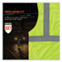 TENACIOUS HOLDINGS, INC. ergodyne® 24524 GloWear 8210HL-S Single Size Class 2 Economy Mesh Vest, Polyester, Large, Lime