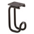 SAFCO PRODUCTS 2254BL Table Hooks, 1.25 x 1.75 x 3.25, Black, 6/Pack