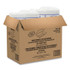 DART 206HT1R Foam Hinged Lid Containers, 6.4 x 9.3 x 2.6, White, 200/Carton