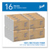 KIMBERLY-CLARK PROFESSIONAL Scott® 01807 Essential Multi-Fold Towels 100% Recycled, 1-Ply, 9.2 x 9.4, White, 250/Pack, 16 Packs/Carton