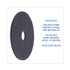 BOARDWALK 4019BLA Stripping Floor Pads, 19" Diameter, Black, 5/Carton