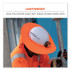 TENACIOUS HOLDINGS, INC. ergodyne® 12641 Chill-Its 6660 Hard Hat Brim + Neck Shade, 19.5 x 9.75, Orange