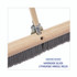 BOARDWALK 20436 Floor Brush Head, 3" Gray Flagged Polypropylene Bristles, 36" Brush