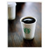 STARBUCKS COFFEE COMPANY 12540222CT Whole Bean Coffee, Decaffeinated, Pike Place, 1 lb, Bag, 6/Carton