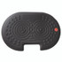 FLOORTEX FCA21624XBK AFS-TEX 2000X Anti-Fatigue Mat, Oval, Black Anti-Slip Surface, 16" x 24"