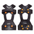 TENACIOUS HOLDINGS, INC. ergodyne® 16733 Trex 6300TC One-Piece Slip-on Tungsten Carbide Ice Cleats, Medium, Black, Pair