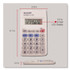 SHARP TONER EL233SB EL233SB Pocket Calculator, 8-Digit LCD