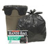 WEBSTER INDUSTRIES Handi-Bag® HAB6FTL40 Super Value Pack Can Liners, 33 gal, 0.65 mil, 32.5" x 40", Black, 40/Box