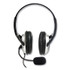 SPRACHT ZUMWDUSB2 ZuM Binaural Over The Head Headset, Black/Silver