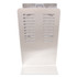 BK RESOURCES BKSSPC10D Hand Sanitizer Stand with Hands Free Dispenser, 1,000 mL, 12 x 16 x 51, Silver/White/Black