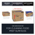 KIMBERLY-CLARK PROFESSIONAL WypAll® 05925 X70 Foodservice Towels, Kimfresh Antimicrobial, 12.5 x 23.5, Unscented, White, 300/Carton