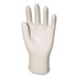 BOARDWALK 315LBX Powder-Free Synthetic Vinyl Gloves, Large, 4 mil Thick, 9.5" Long, Beige, 100/Box