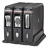 GEORGIA PACIFIC Dixie® SSW3D85 SmartStock Wrapped Cutlery Dispenser, Holds Forks/Knives/Spoons, 12.44 x 11.17 x 10.5, Black