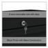 ALERA HLF3641BL Lateral File, 3 Legal/Letter/A4/A5-Size File Drawers, Black, 36" x 18.63" x 40.25"