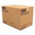 GEN 218 Standard Bath Tissue, Individually Wrapped Rolls, Septic Safe, 1-Ply, White, 1,000 Sheets/Roll, 96 Rolls/Carton