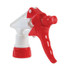 BOARDWALK 09229 General Purpose Trigger Sprayer, 9.25" Tube, Fits 32 oz Bottles, Red/White, 24/Carton