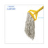 BOARDWALK CM02032S Cotton Mop Head, Cut-End, #32, White, 12/Carton