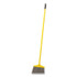 RUBBERMAID COMMERCIAL PROD. 6375-00GY 7920014588208, Angled Large Broom, 46.78" Handle, Gray/Yellow