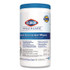 CLOROX SALES CO. Healthcare® 35309 Bleach Germicidal Wipes, 1-Ply, 6.75 x 9, Unscented, White, 70/Canister