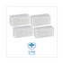 BOARDWALK 401 Light Duty Scour Pad, 4.63 x 10, White, 20/Carton