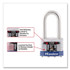 MASTER LOCK COMPANY 3DLF Key Padlock 3DLF, 4 Pin