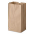 ROSS & WALLACE PAPER PRODUCTS, INC. GK6 Grocery Paper Bags, 6# Size, 35# Basis Weight, 5.88" x 3.63" x 11", Kraft, 2,000/Bundle