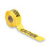 TATCO 10700 Caution Barricade Safety Tape, 3" x 1,000 ft, Black/Yellow